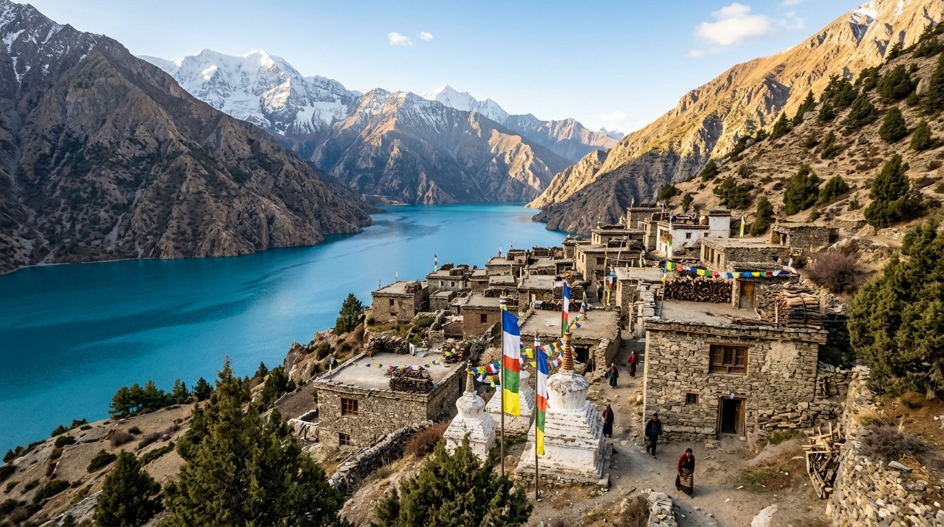Shey Phoksundo Lake Trek (Dolpo) landscape