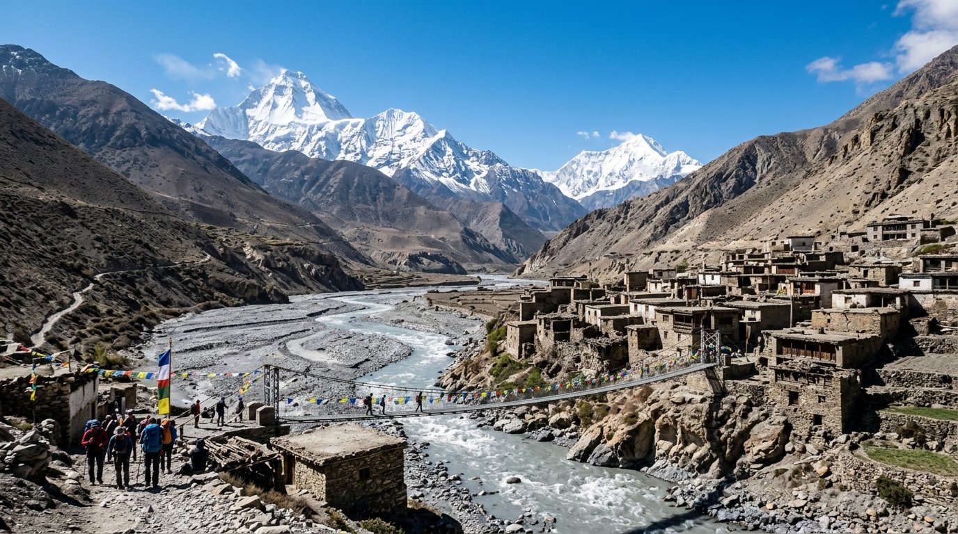 Pokhara & Muktinath Darshan (GKP to GKP) landscape